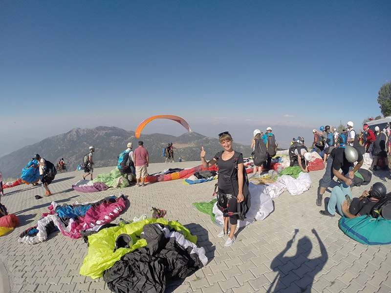 Babadag Fethiye paragliding height