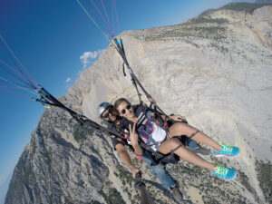 Fethiye paragliding from Babadag mountain in Oludeniz