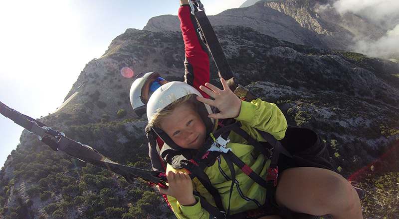 Paragliding age limits in Oludeniz Fethiye