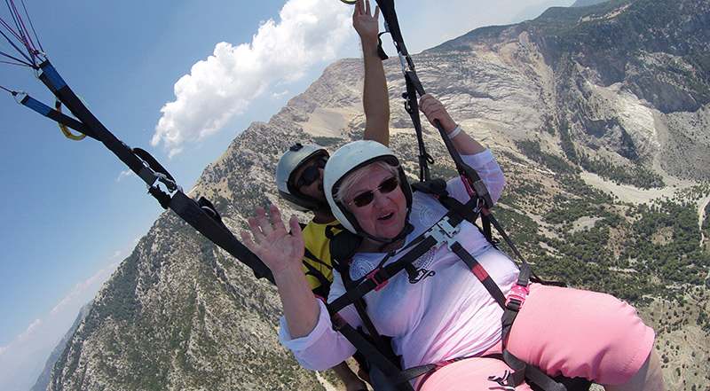 Paragliding weight limits in Oludeniz