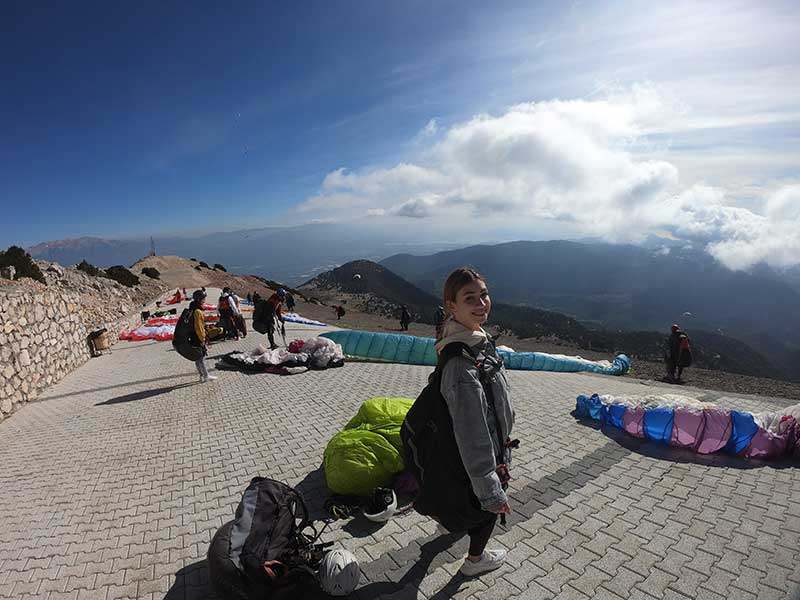 Patara runway for paragliding at Babadag Oludeniz